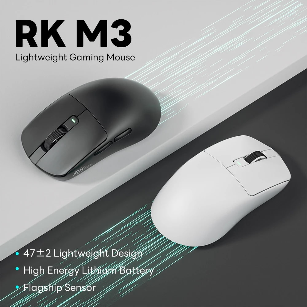 Royal Kludge RK M3 8k 8000Hz Mouse For PC Laptop Gaming