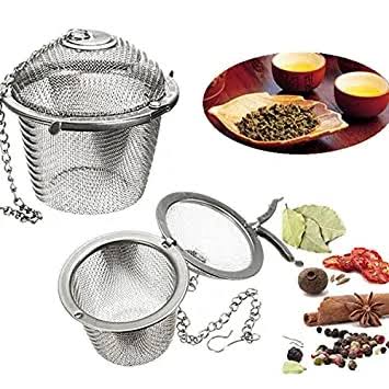 Easy Filter Tea Infuser Ball – Stainless Steel Loose Leaf Tea Strainer for Cup, Mug & Teapot