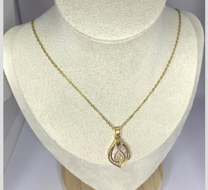 18K GOLD PLATED GOLDEN TEARDROP