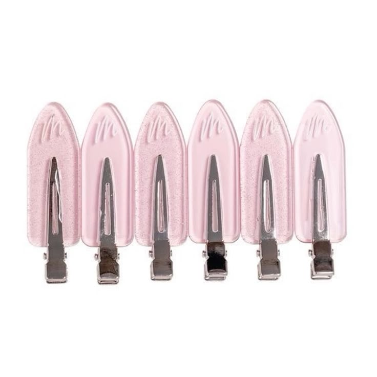 Pink Hair Sectioning Clips