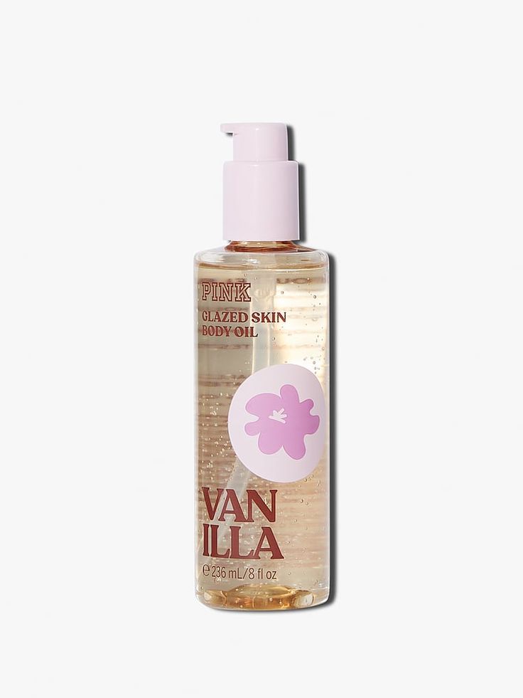 Pink Glazed Skin Body Oil Vanilla