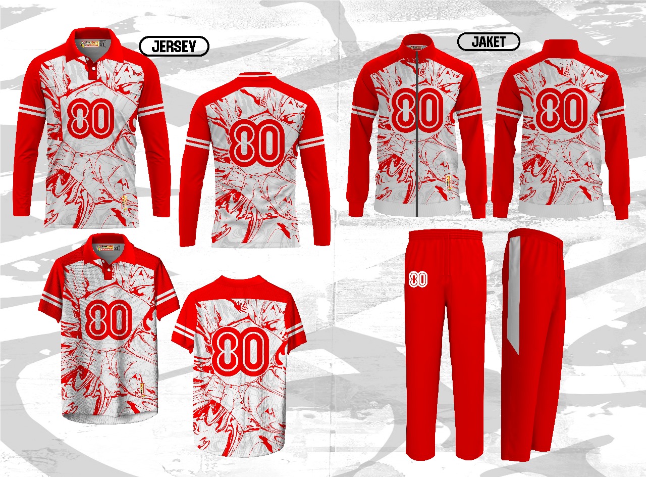 Custom Jersey, Polo Shirt, Training Pack, dll