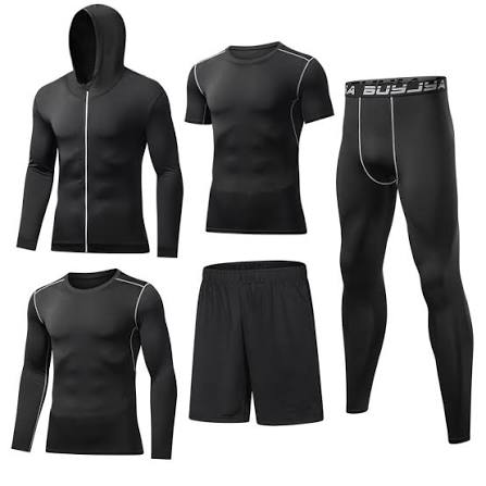 Men's Athletic Compression Sportswear Set