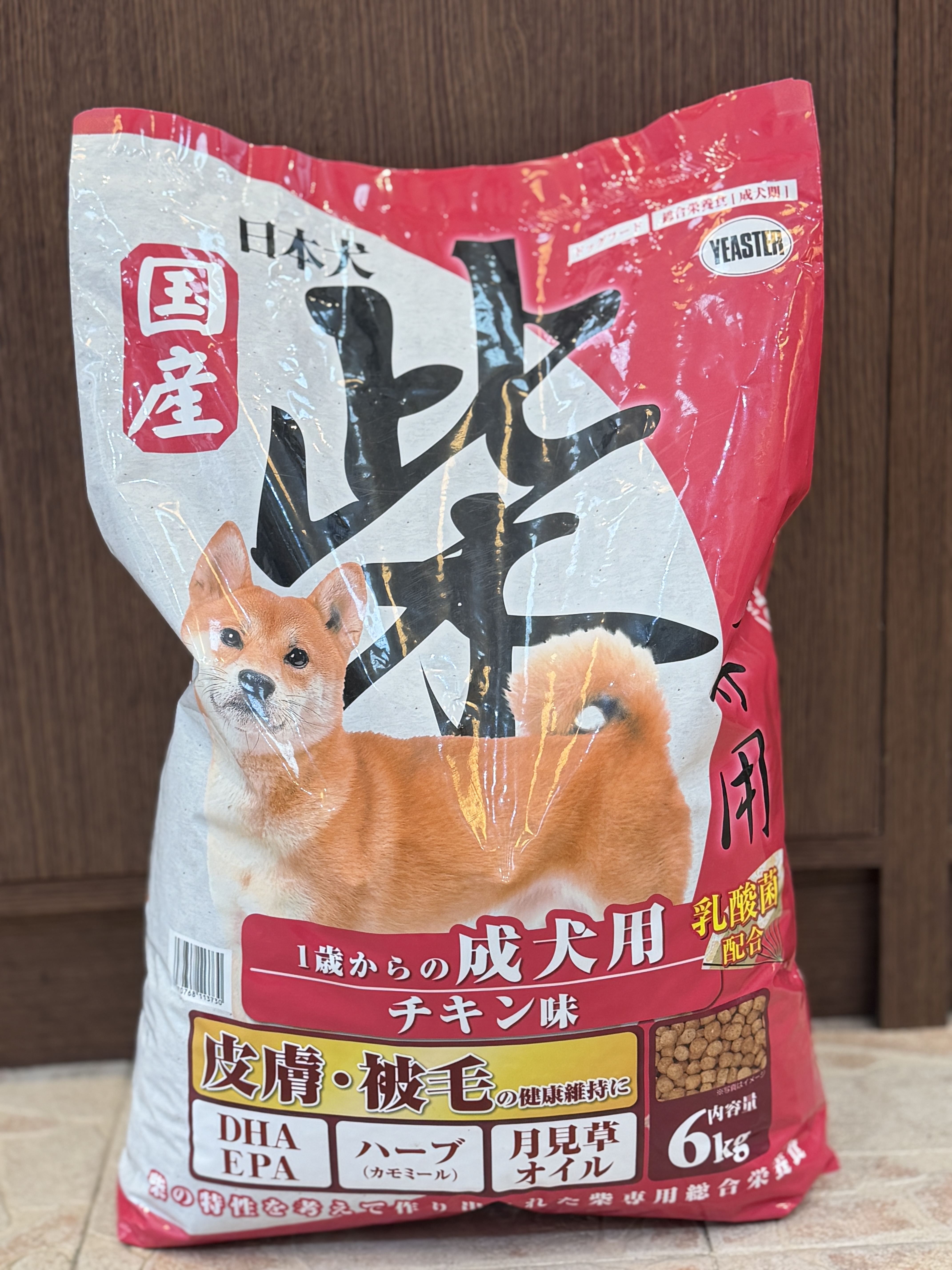 日本YEASTER柴犬專用成犬糧 雞肉味