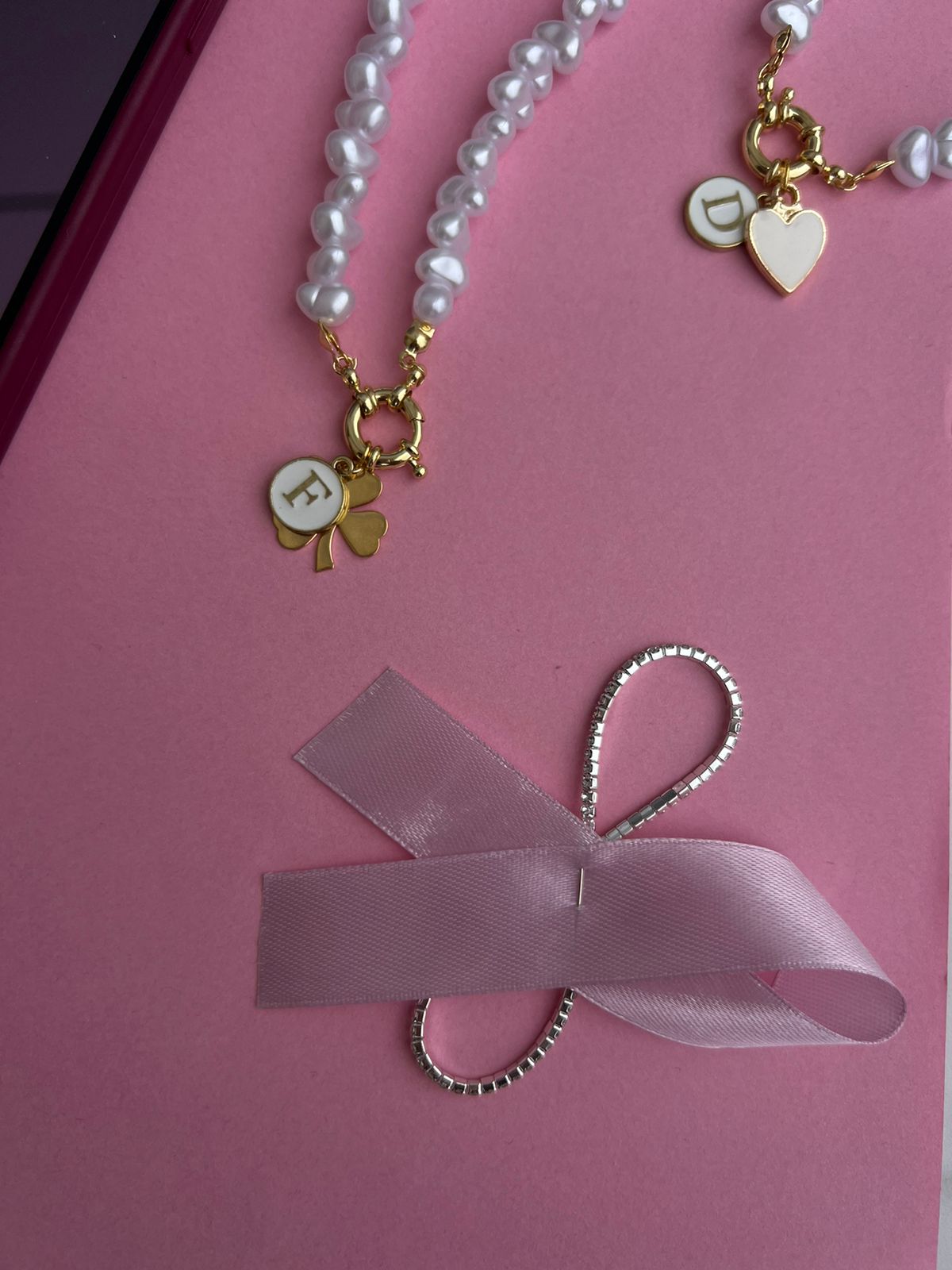 Personalized Pearl Initial Bracelets