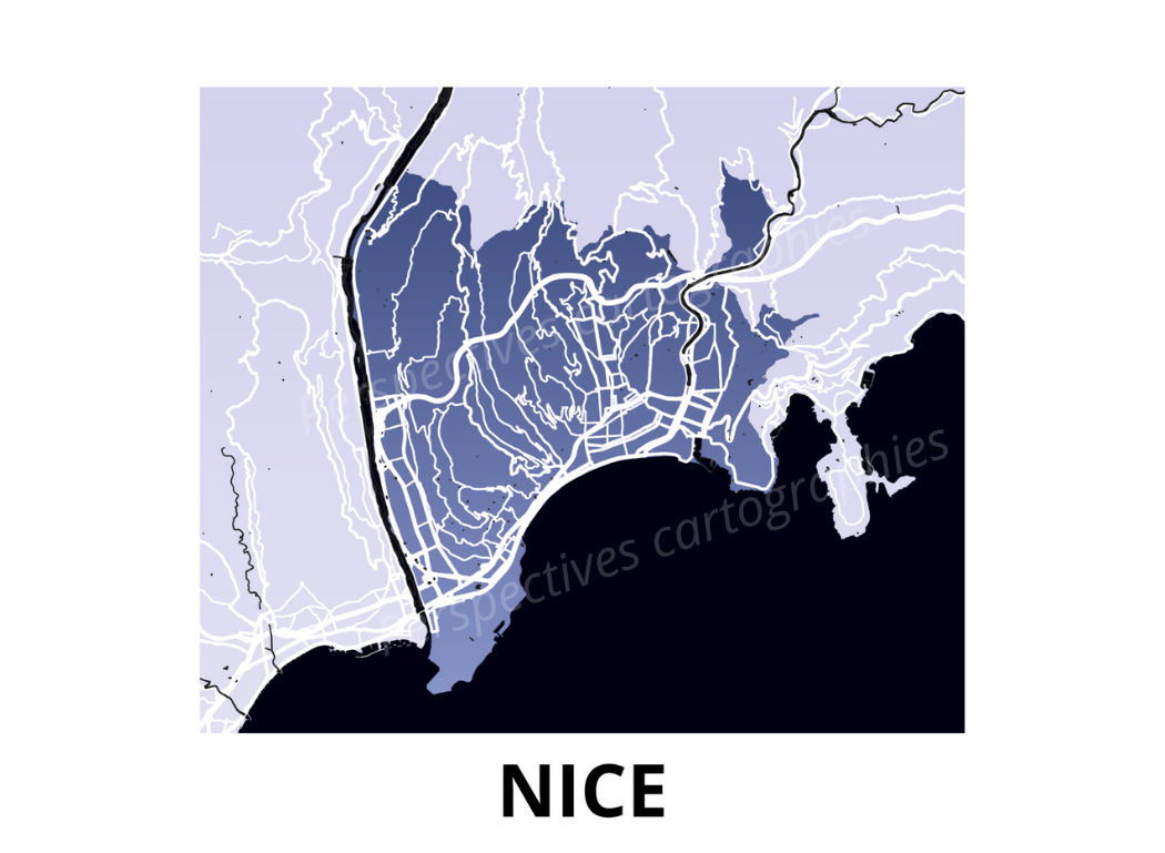 Carte décorative Nice