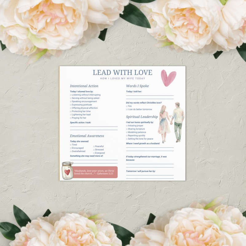 Lead With Love Notepad