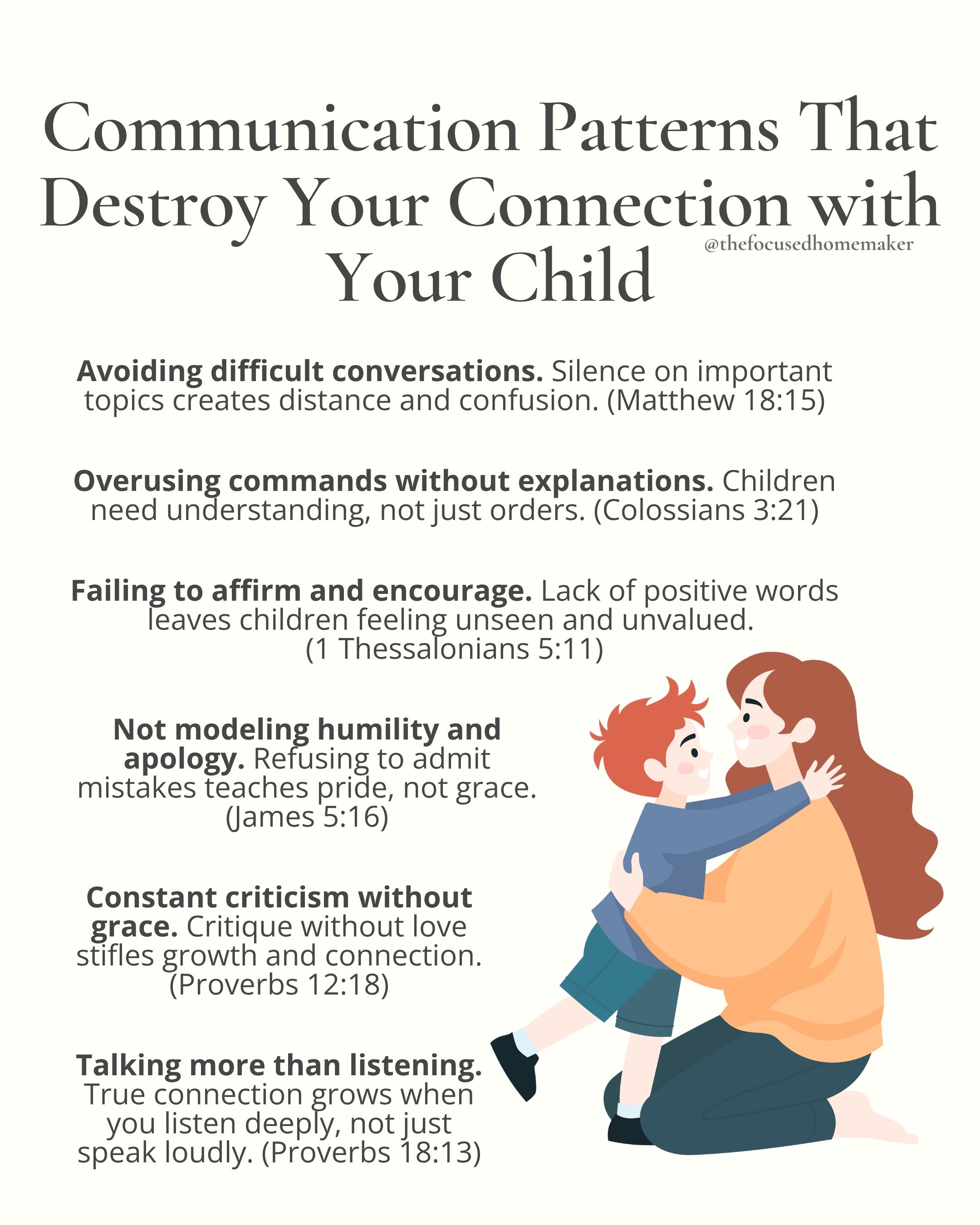 Communication Patterns That Destroy Your Connection with Your Child