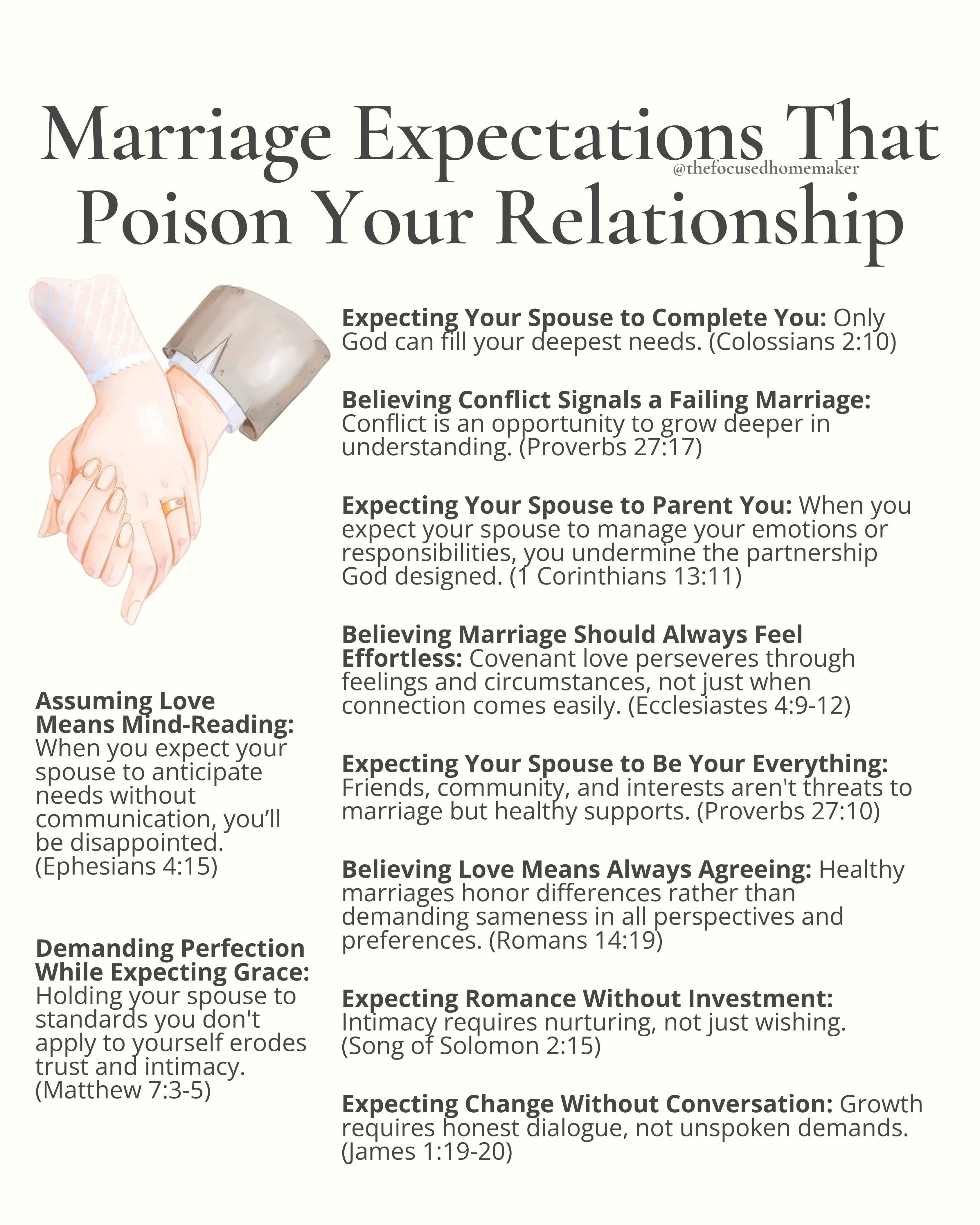 Marriage Expectations That Poison Your Relationship