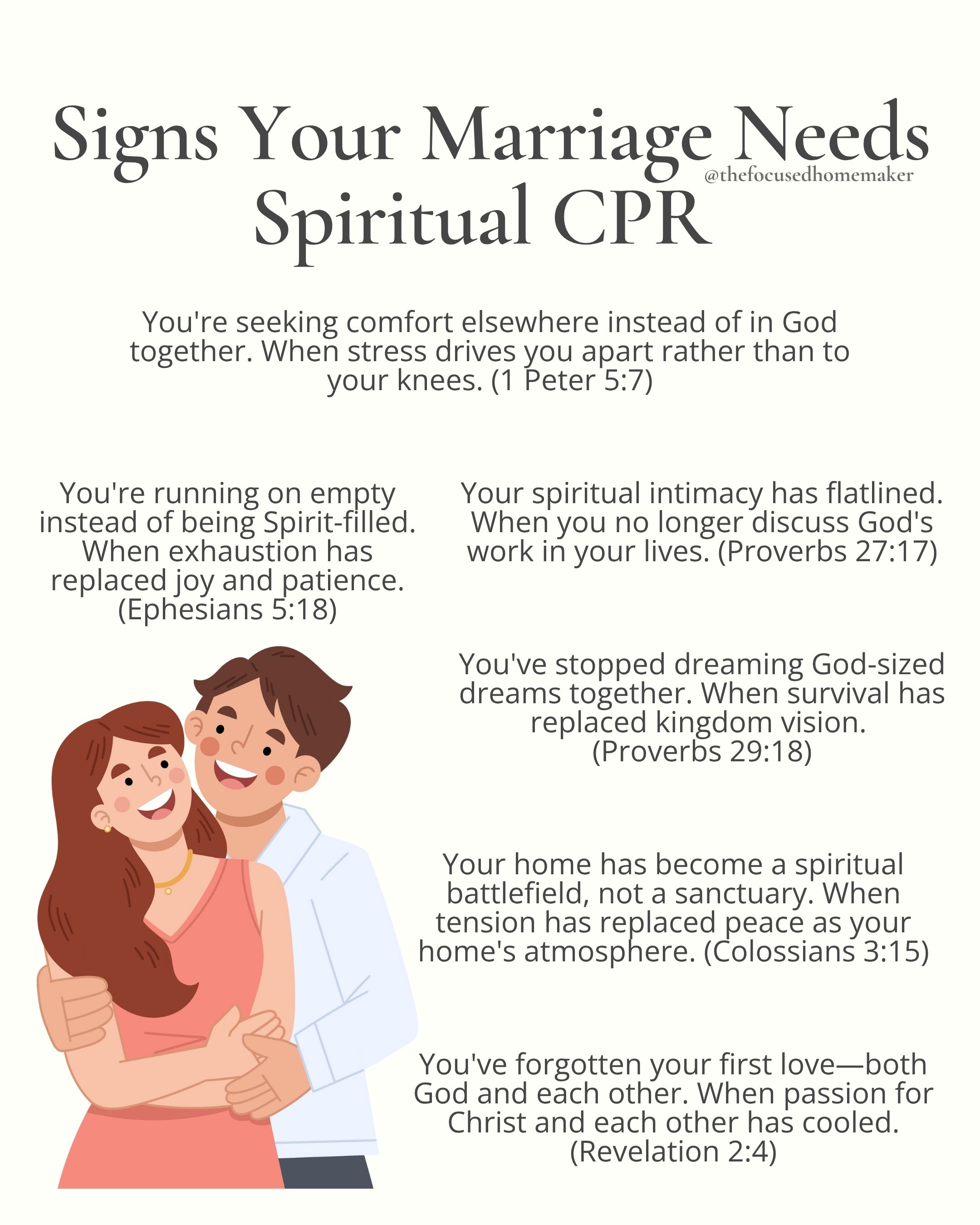 Signs Your Marriage Needs Spiritual CPR 