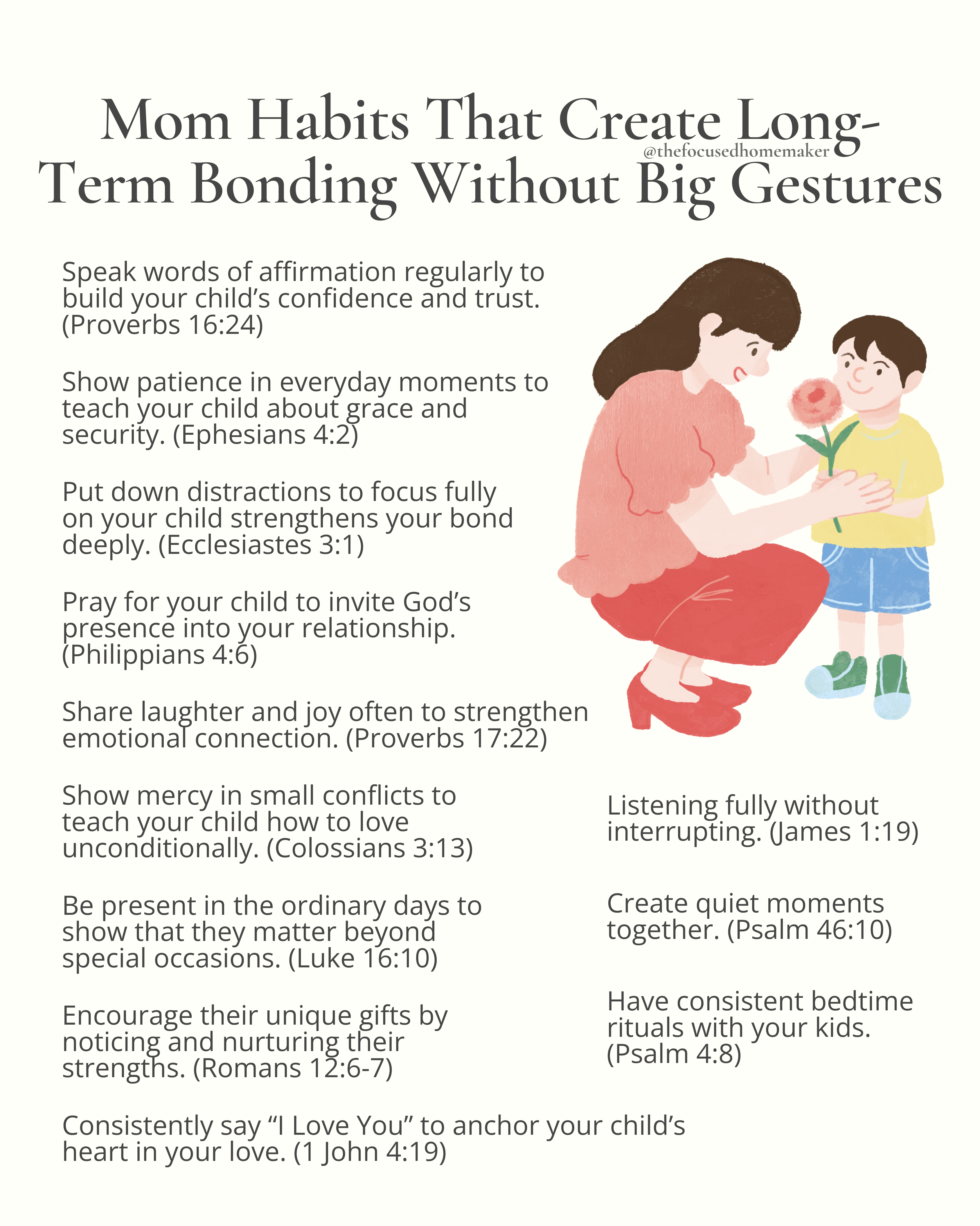 Mom Habits That Create Long-Term Bonding Without Big Gestures