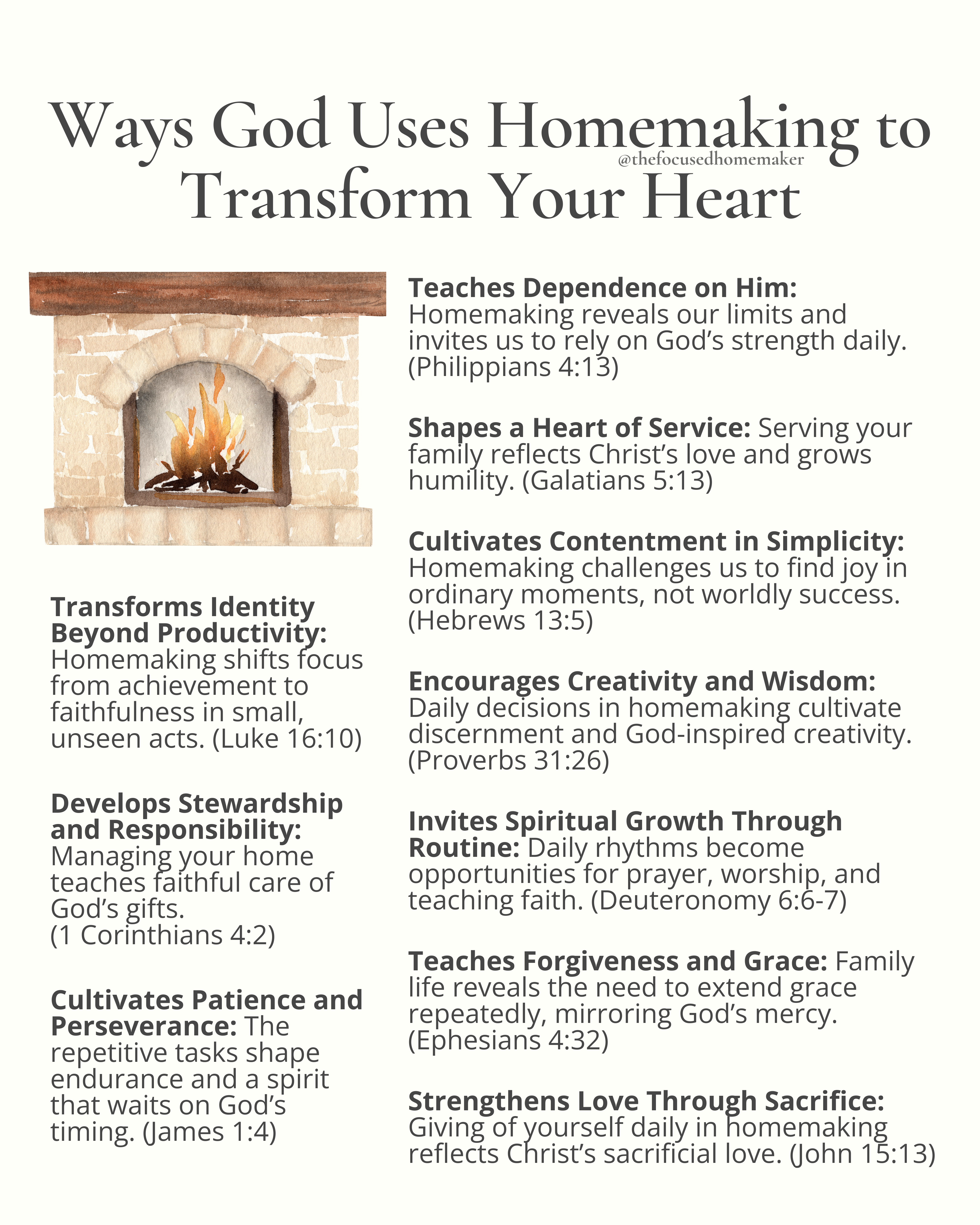 Ways God Uses Homemaking to Transform Your Heart