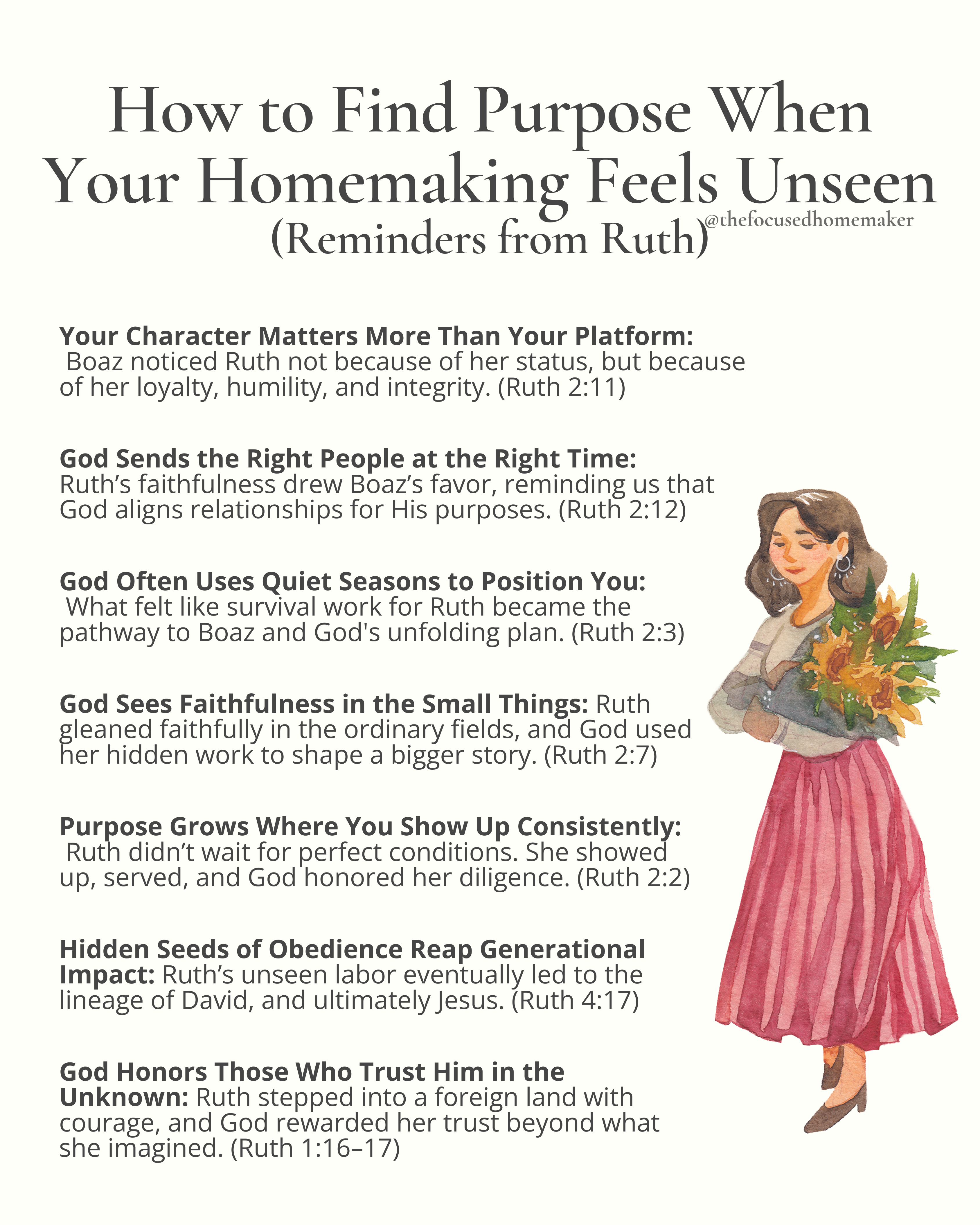 How to Find Purpose When Your Homemaking Feels Unseen