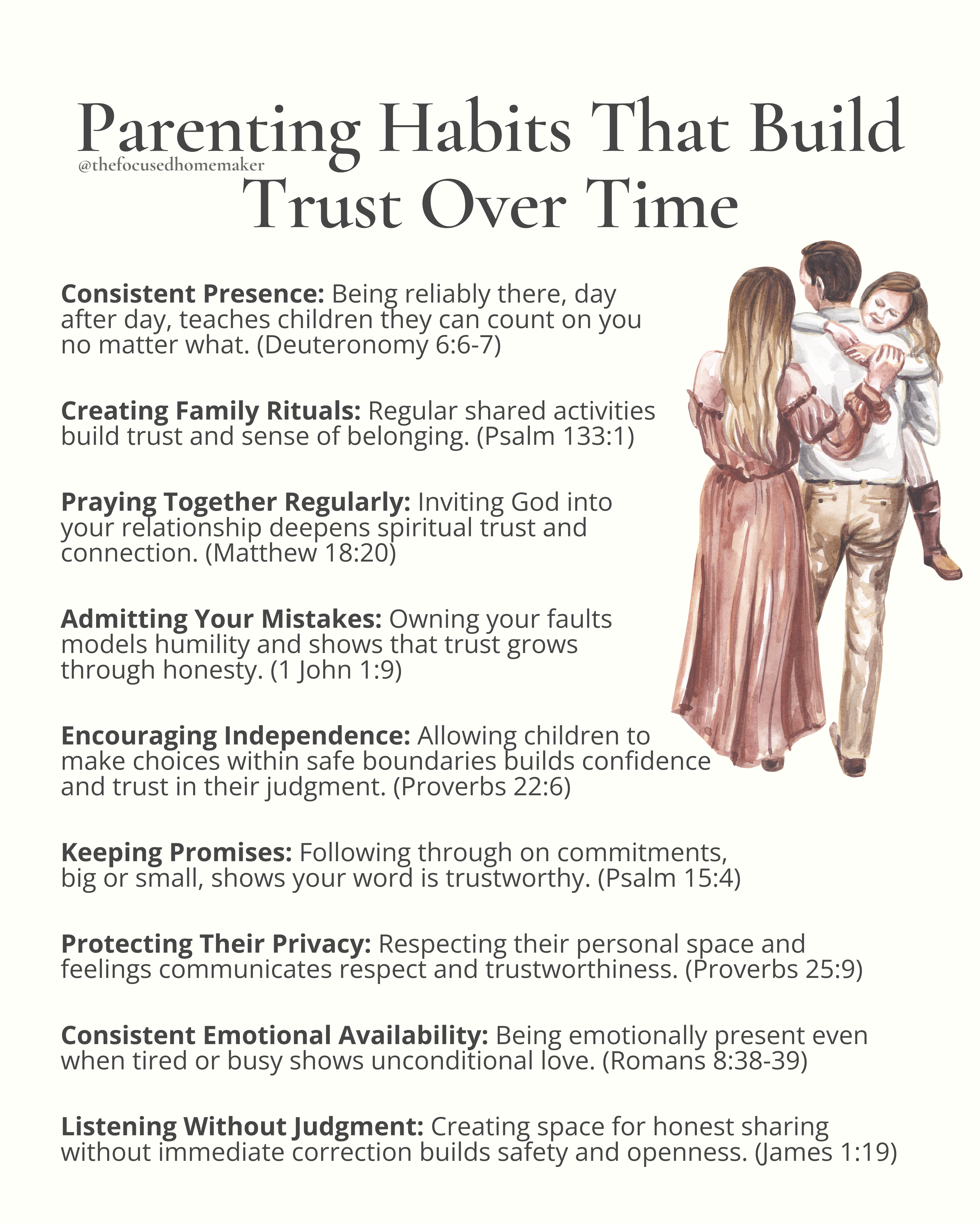 Parenting Habits That Build Trust Over Time