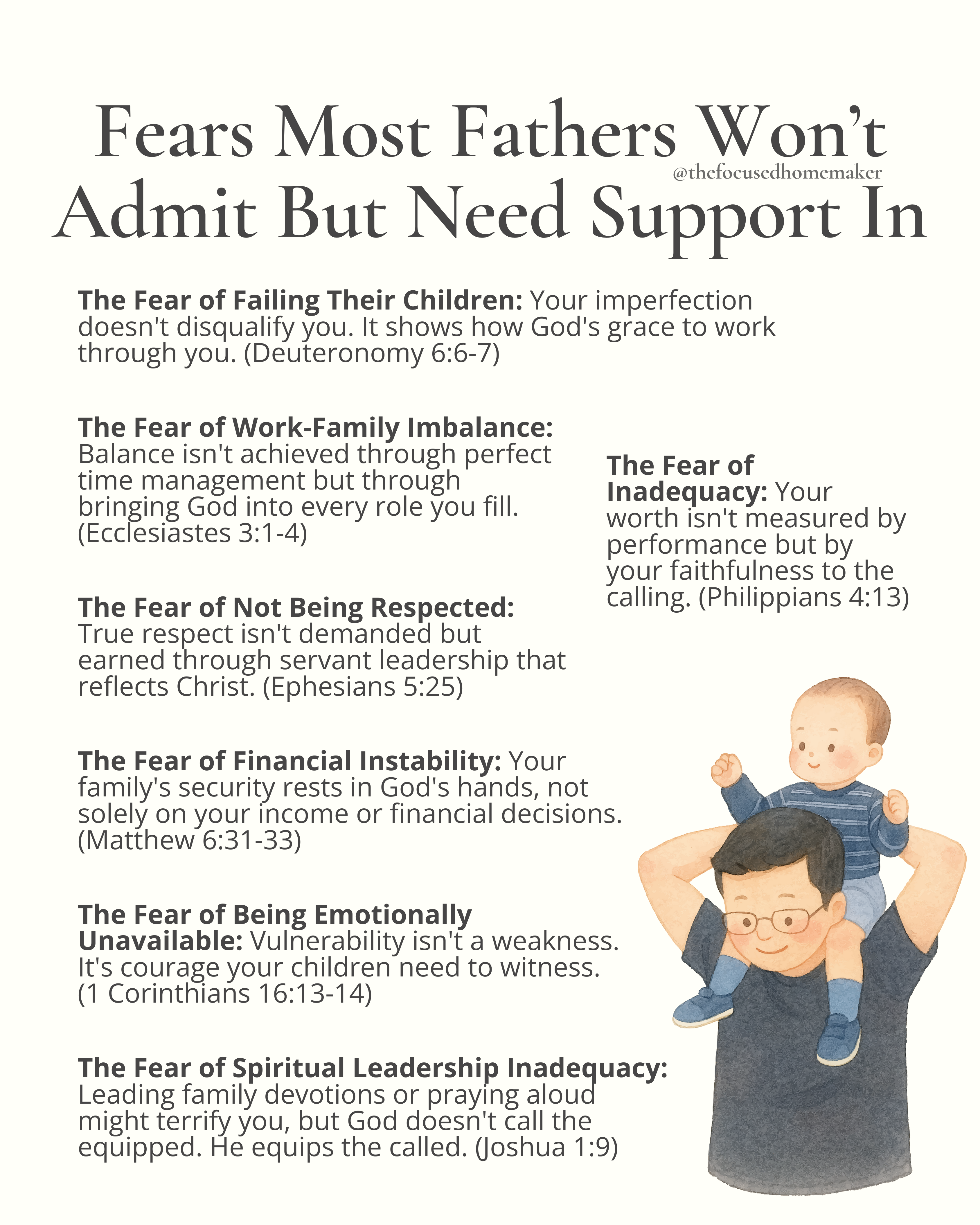 Fears Most Fathers Won’t Admit But Need Support In