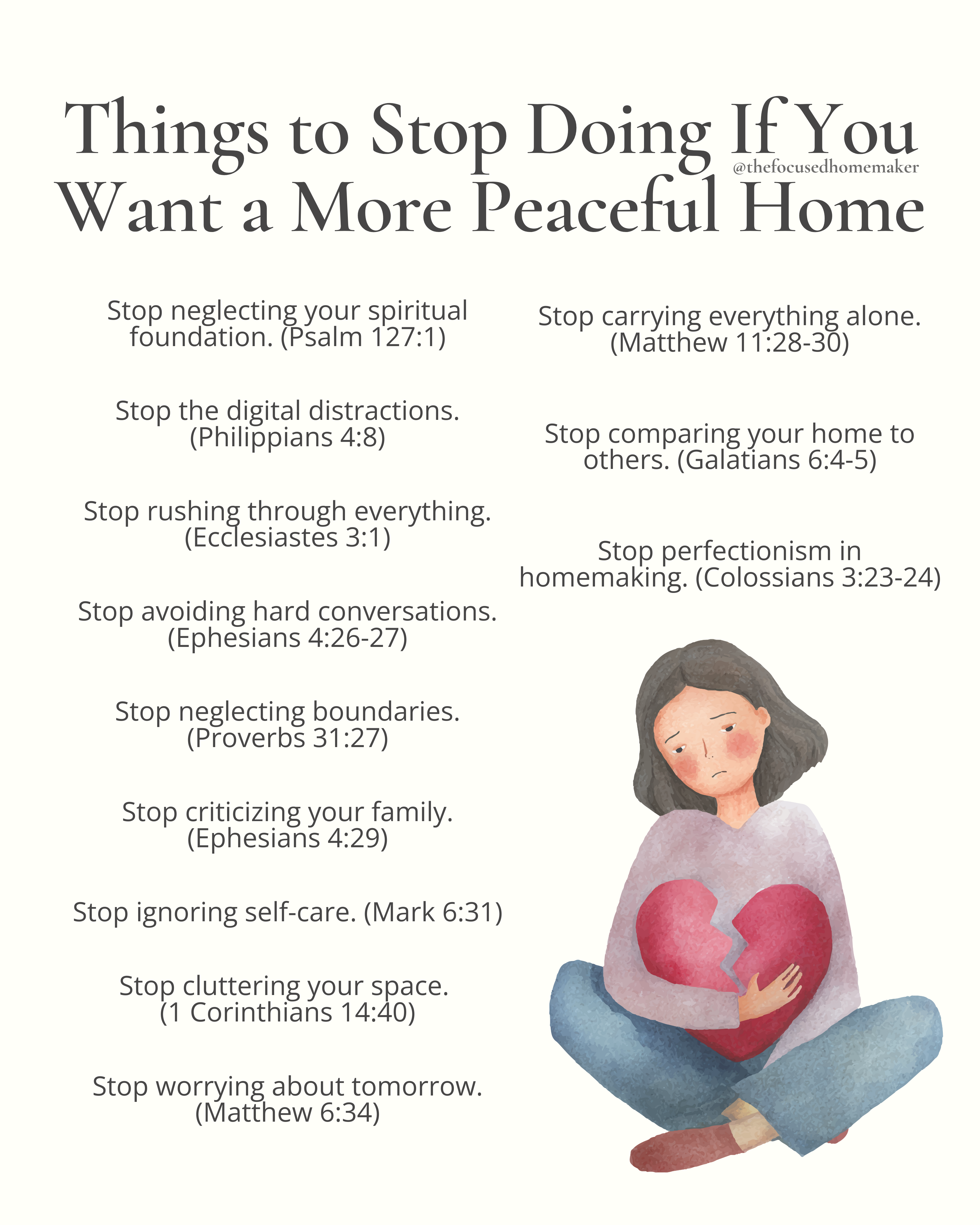 Things to Stop Doing If You Want a More Peaceful Home
