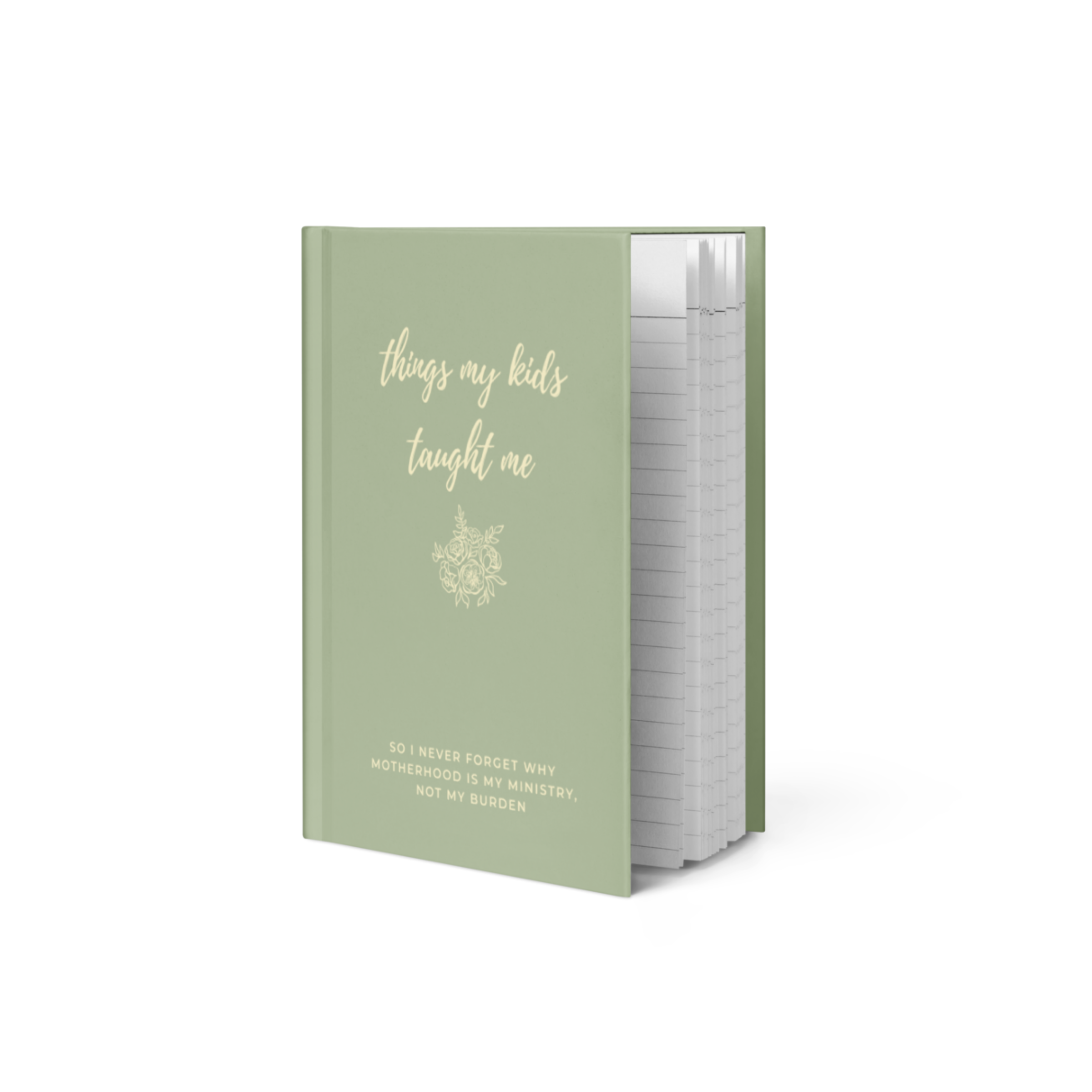 Things My Kids Taught Me | Hardcover Journal Notebook