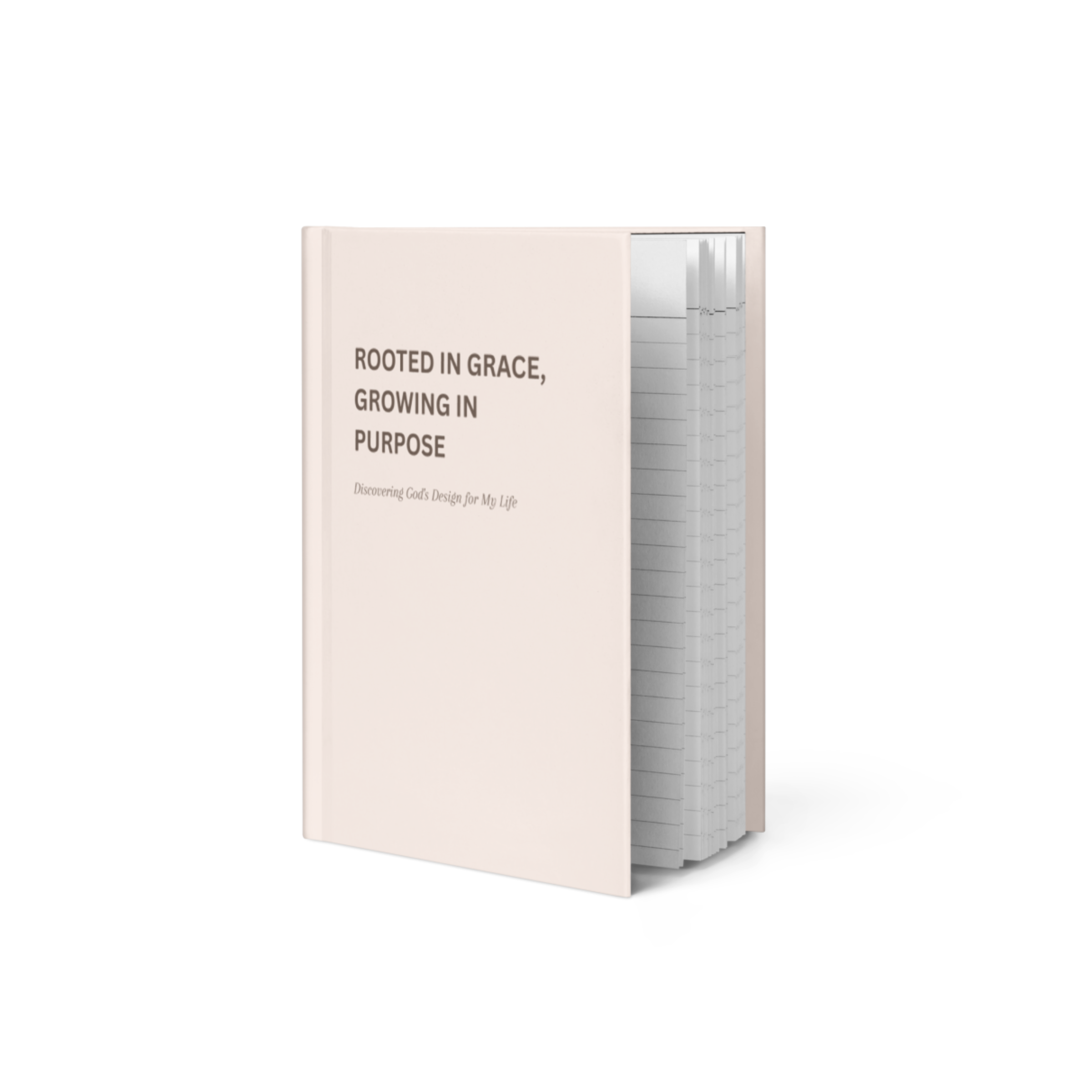 Rooted in Grace, Growing in Purpose | Hardcover Journal Notebook