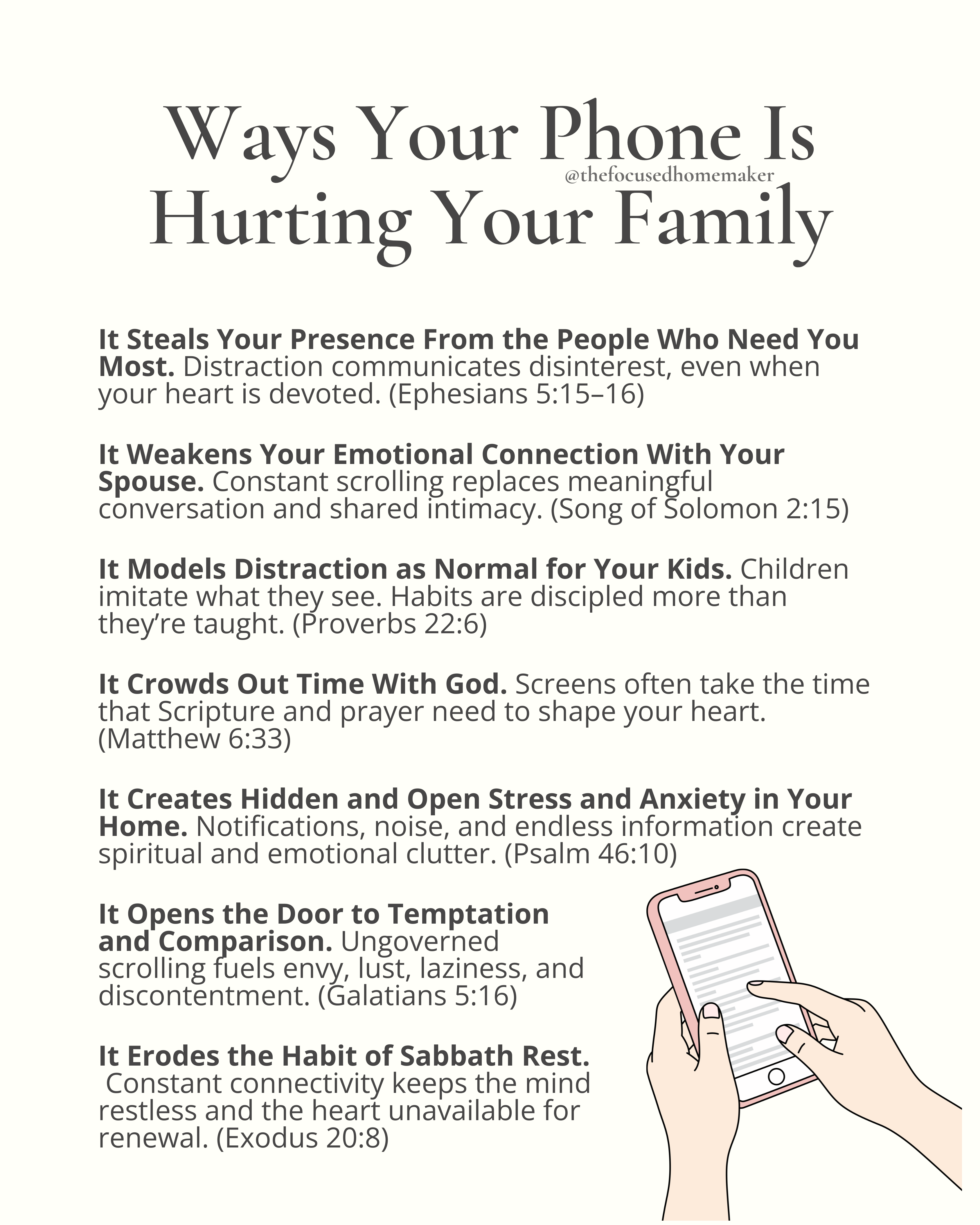 Ways Your Phone Is Hurting Your Family