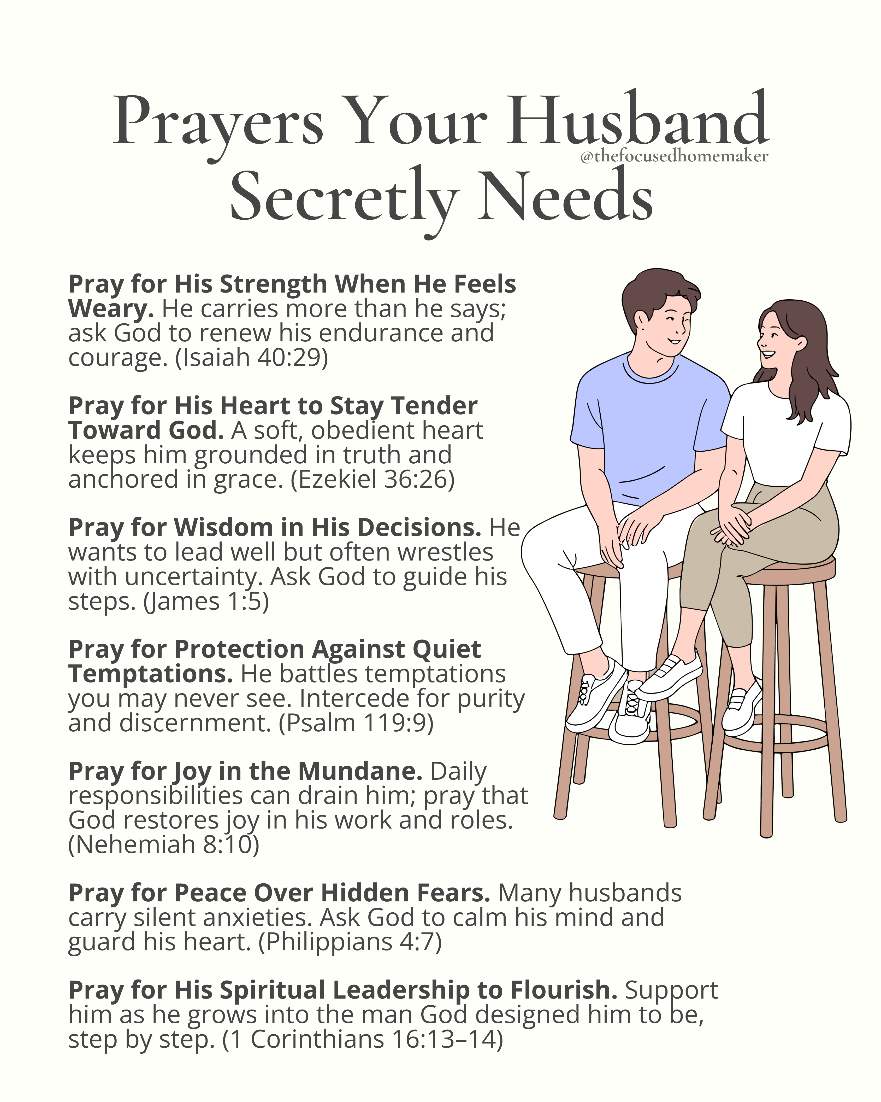 Prayers Your Husband Secretly Needs