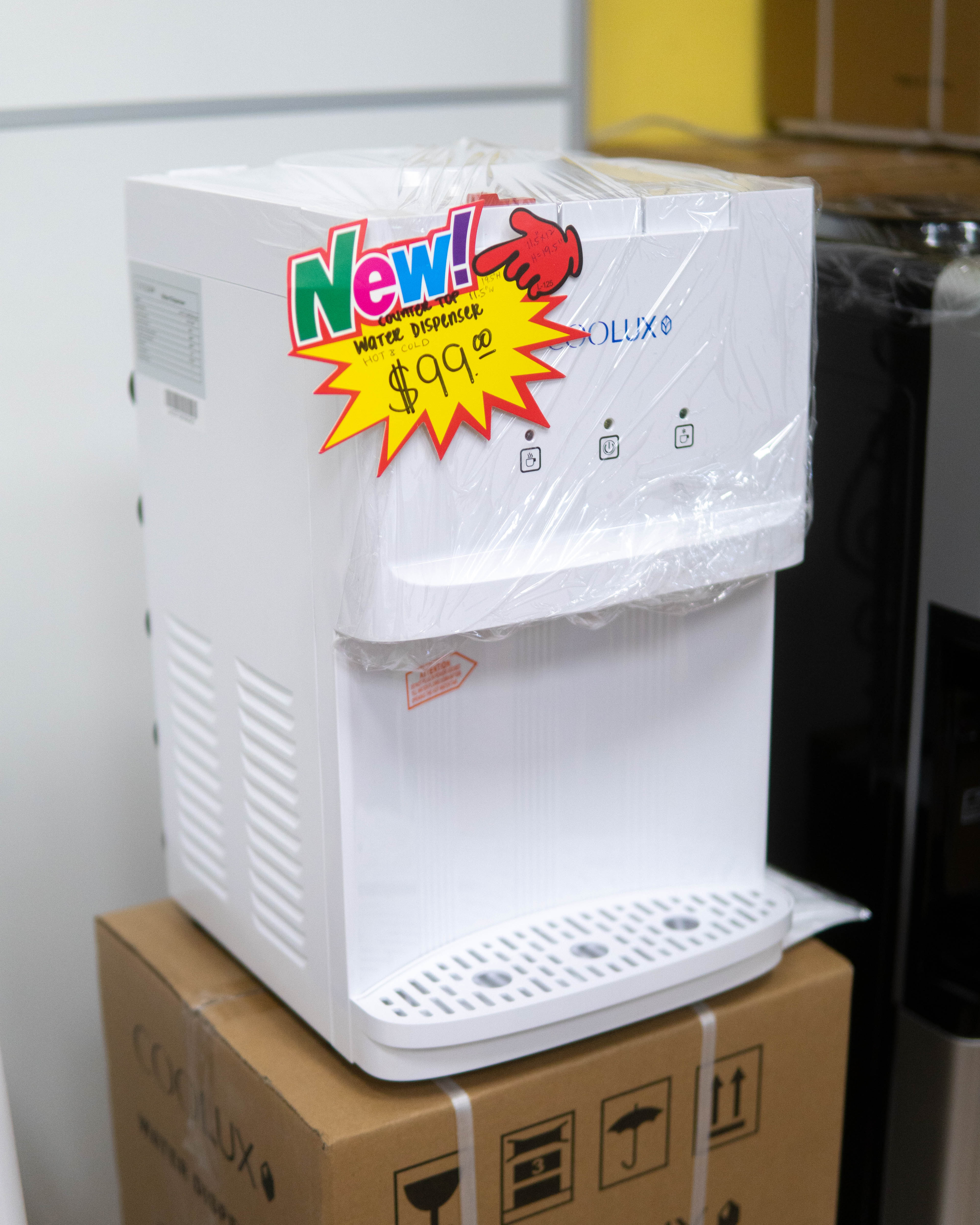 CooLux Countertop Water Dispenser