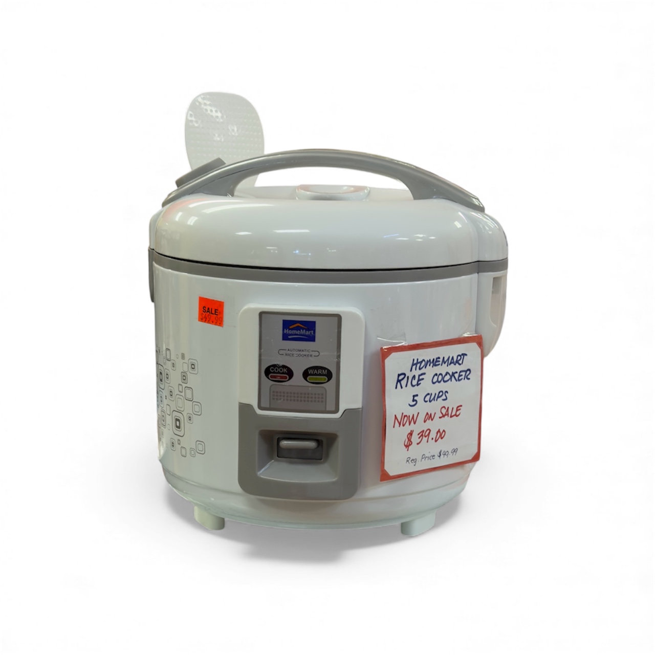 Home Mart Rice Cooker (5 Cups)