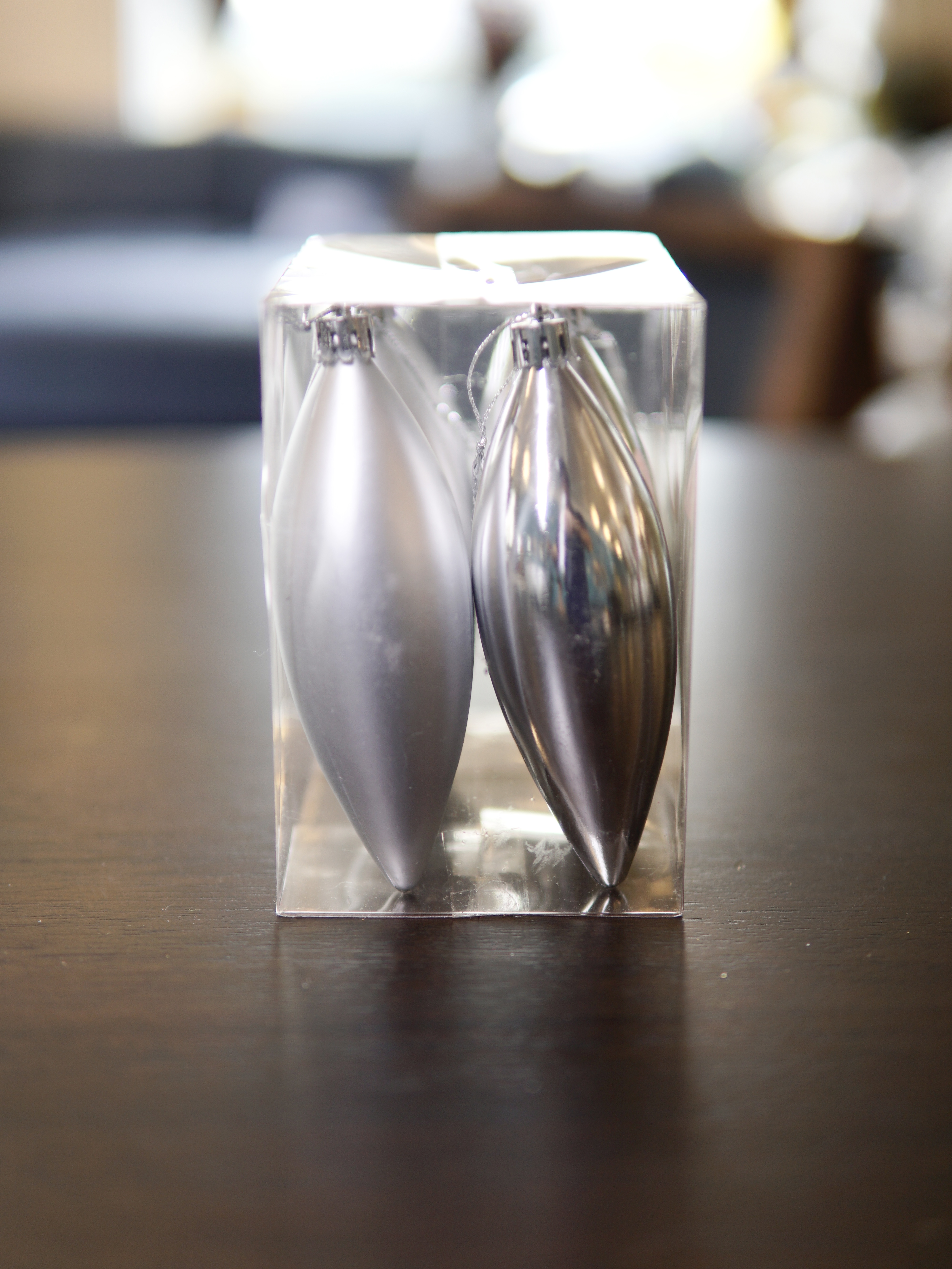 Silver Finial Ornaments