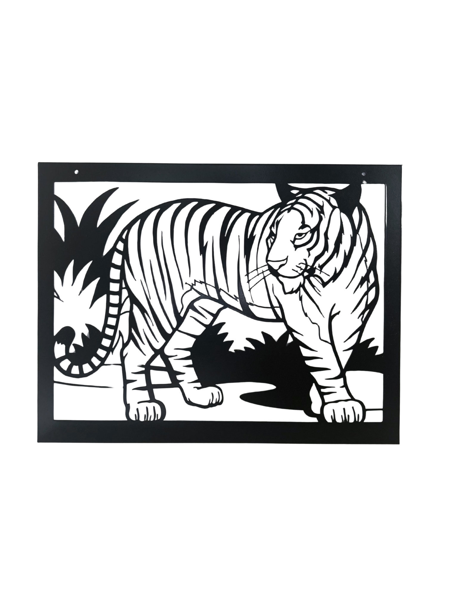 Décoration murale métal – Le tigre