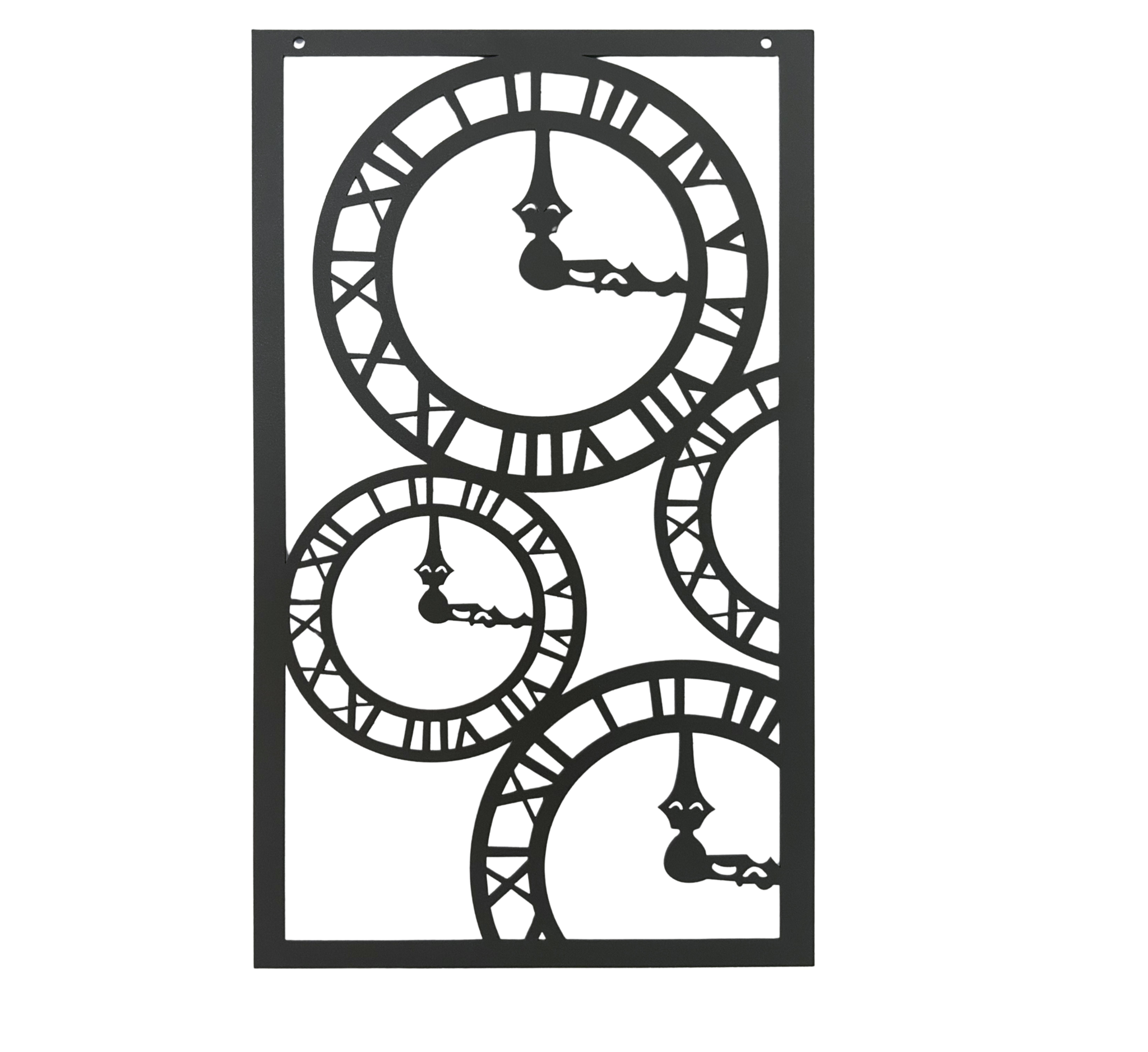 Décoration murale métal – Horloges vintage