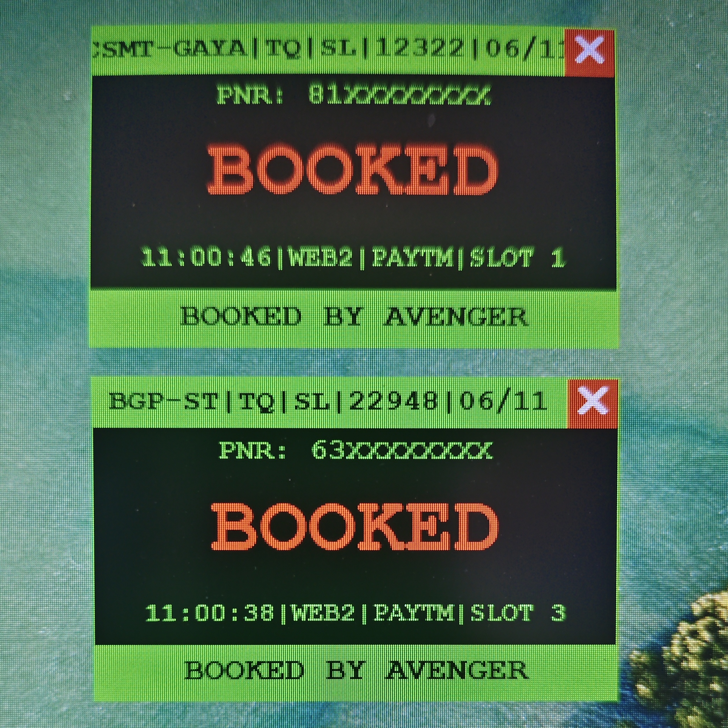 Avenger Tatkal Software