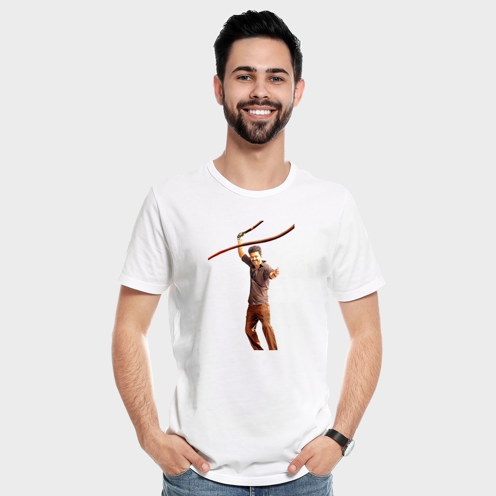 JANA NAYAGAN - Graphic Printed White T-Shirt