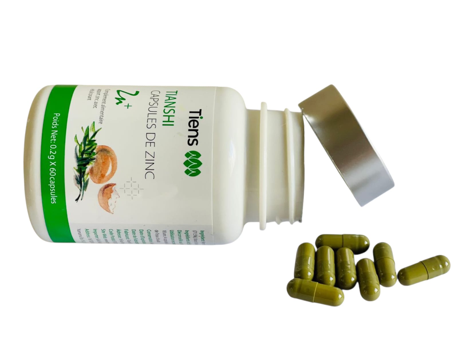 TIANSHI CAPSULES DE ZINC 