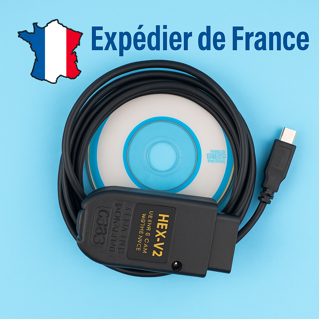 Logiciel VCDS 25.3 – Dernier modèle 2025 compatible HEX-V2 🧩 Diagnostic complet pour Volkswagen, Audi, Seat, Skoda et tout le groupe VAG. Interface 100 % en français, avec guide d’installation et assistance offerte.