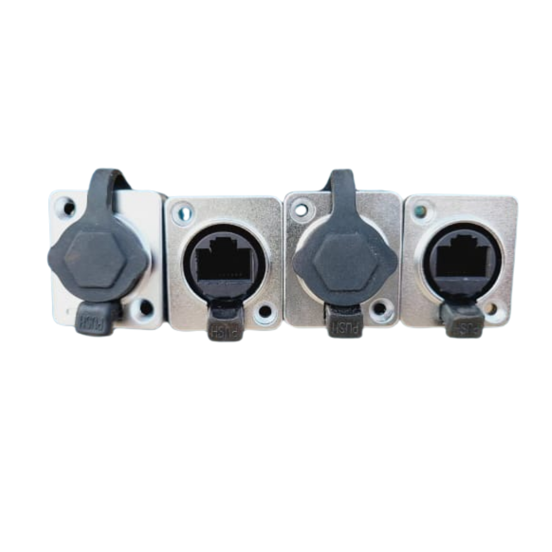 L.A.N Connector Panel Mount