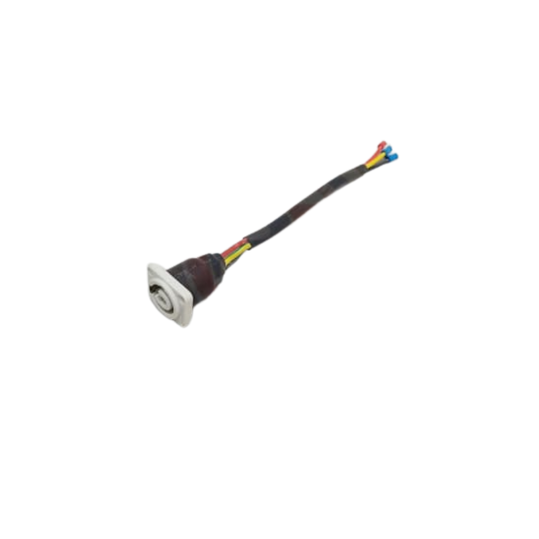 Powercon Female White With Wire