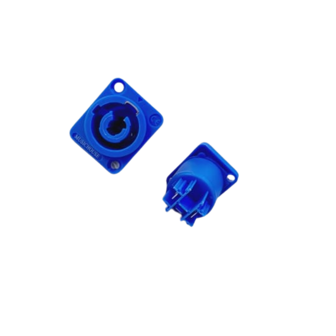 Powercon Female Blue