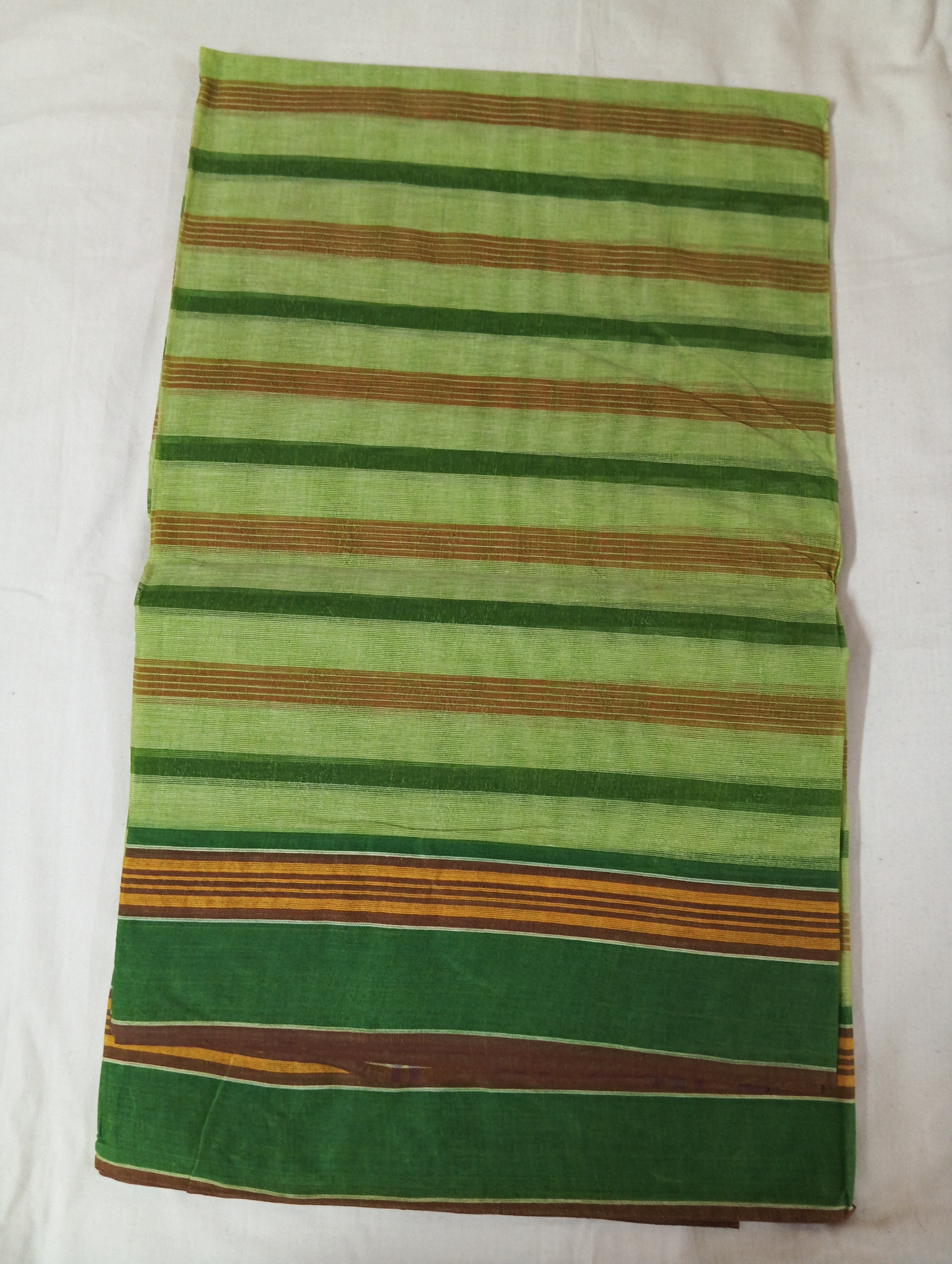 Green Stripe & Green Border