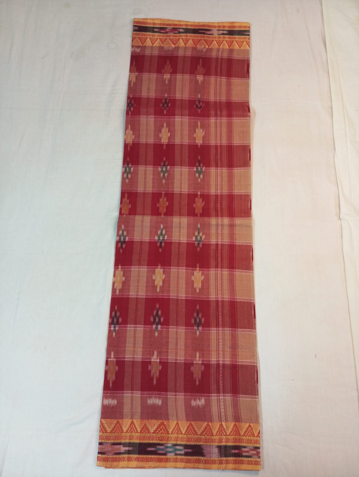 Pink Kotki Saree with Maroon Temple Border