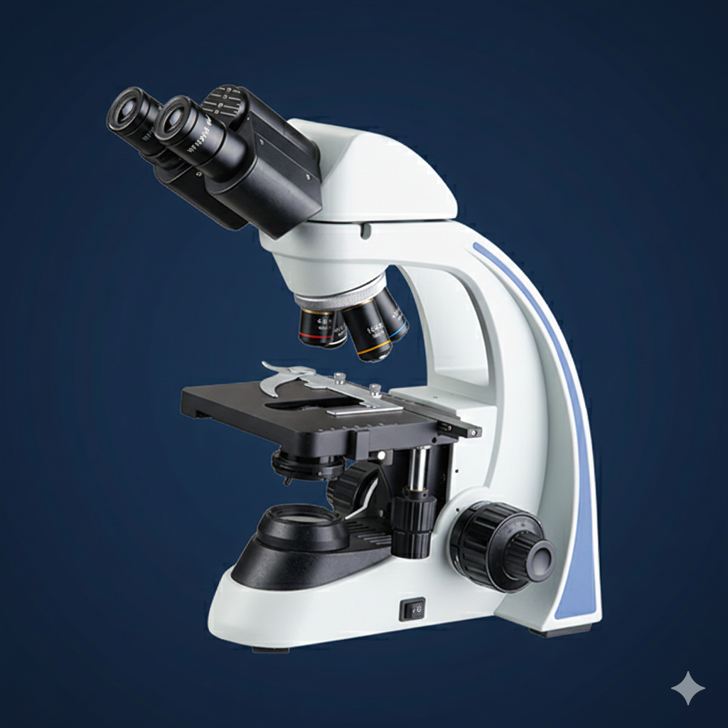 MICROSCÓPIO BIOLÓGICO BINOCULAR 1000X VT2018B