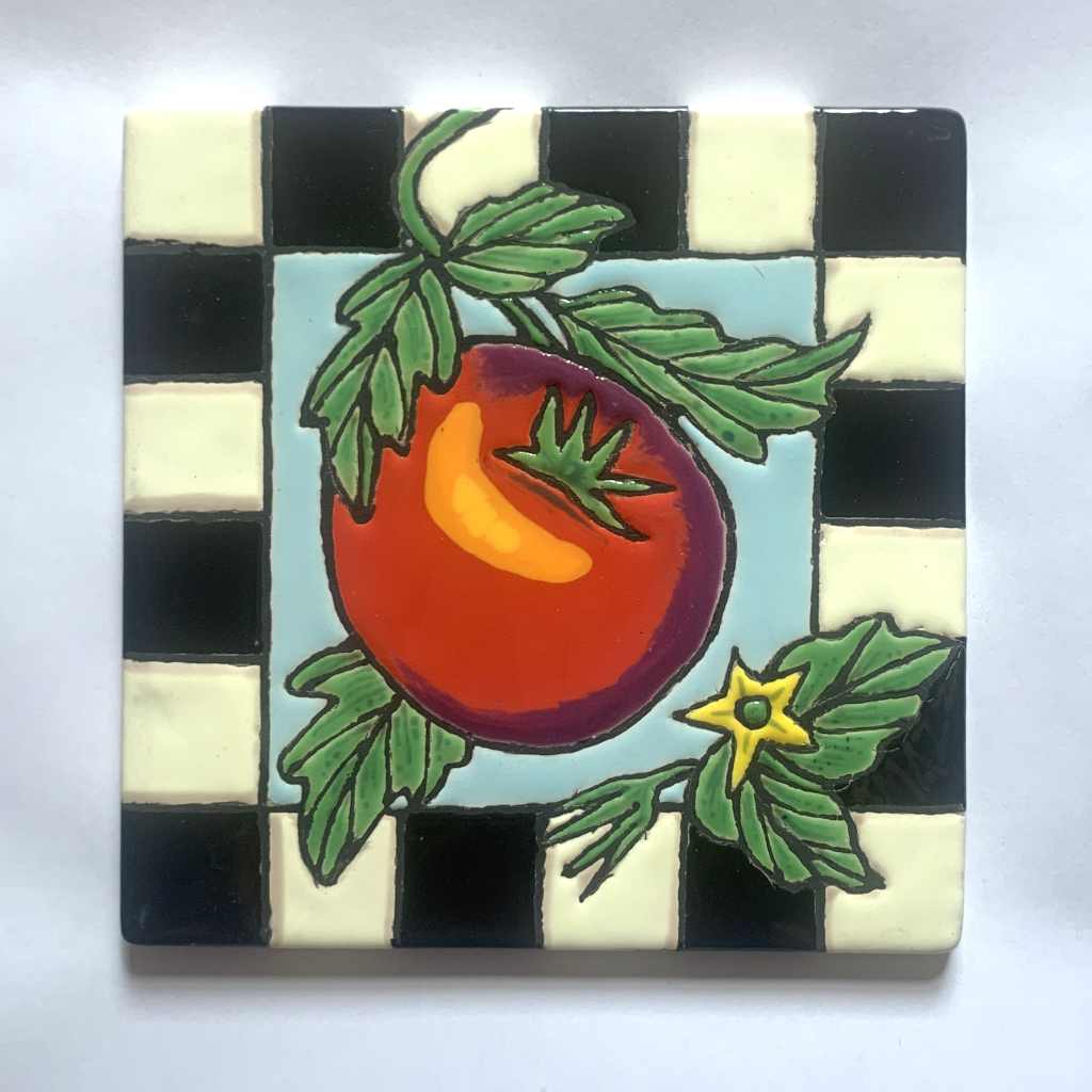 Tomato Accent Tile