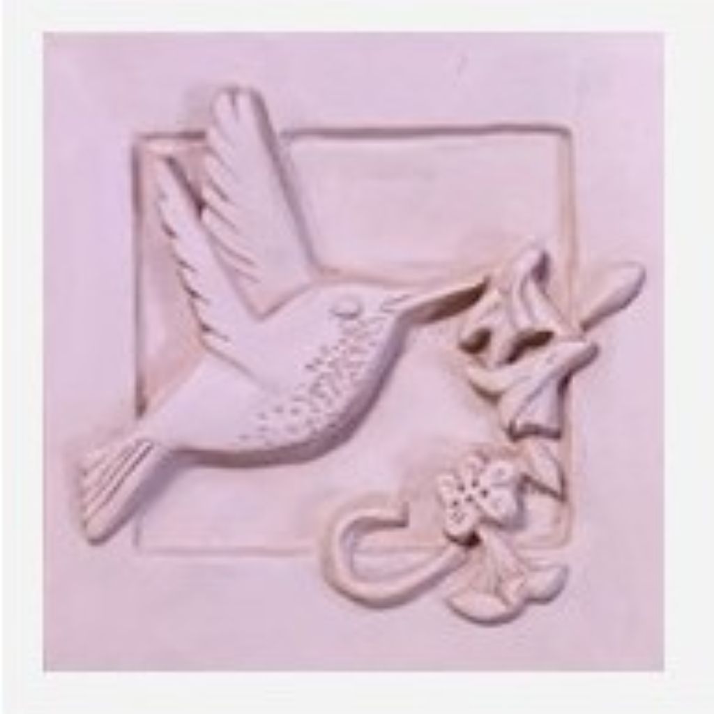 Hummingbird -- Handcarved Terra Cotta Clay
