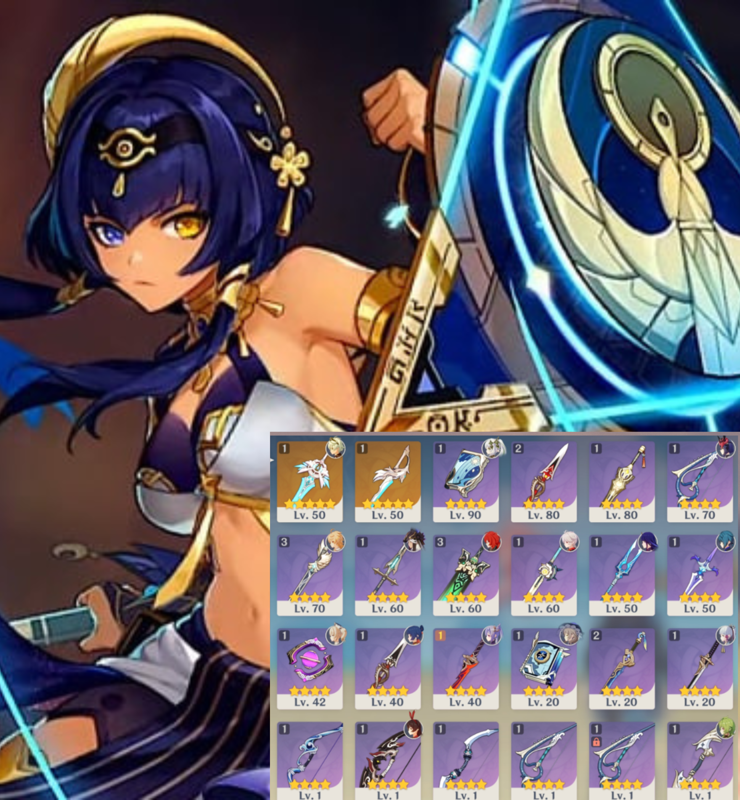 Genshin Impact Account (Asia AR 55)