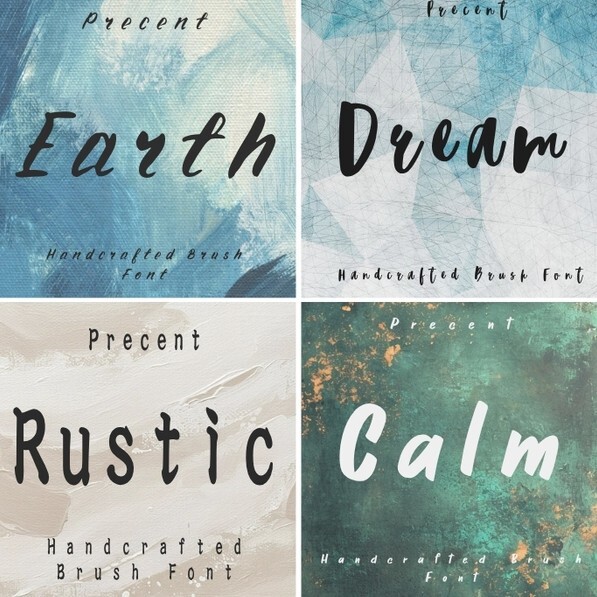 Expressive Brush Font Pack | 1000+ Modern Clean Handcrafted Brush Fonts Bundle | Sleek, Minimal, Professional