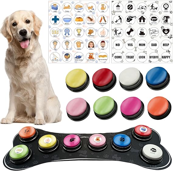 Boutons de communication pour chien