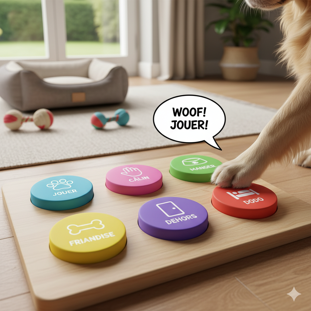 Boutons WoofTalk