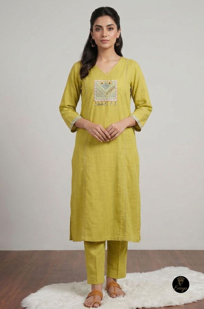 Flex Cotton Co-ord Set