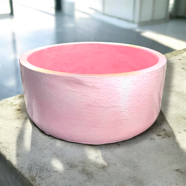 4pc Lot EcoStone Candle Vessels (open vessel no lid) 10oz