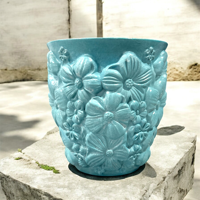 10pc Lot Petal Vista Candle Vessels (no lid) - 6.25oz