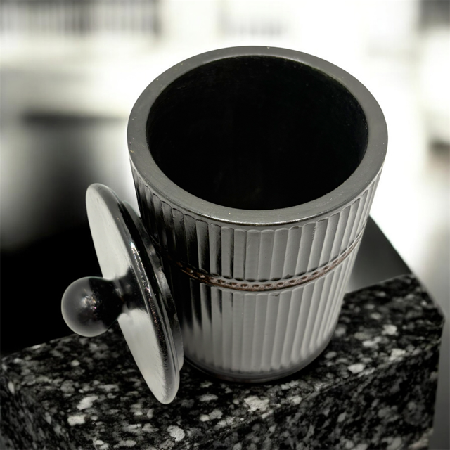 10pc Lot "The Mason" Candle Vessels (lid included) - 10.5oz