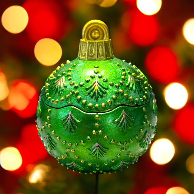 10pc Lot Christmas Lace Candle Vessel (lid included) -8oz